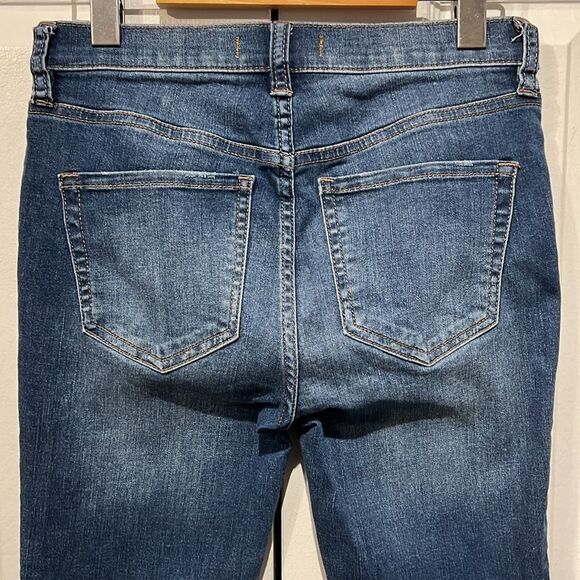 Free People Great‎ Heights Frayed Skinny Jeans Size 26 - Picture 7 of 12